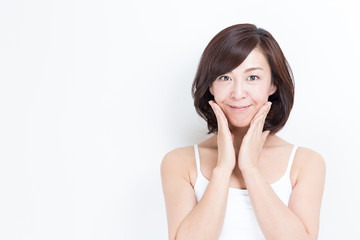 Fototapeta premium attractive asian woman beauty image