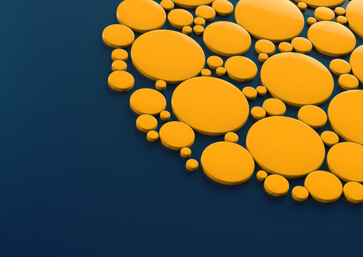 Yellow circle background