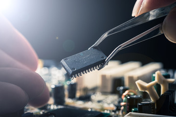 マザーボード,コンピューターのチップ