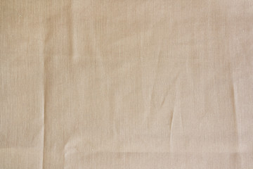 Old canvas, beige fabric texture.