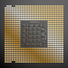 procesor wektor © Rzoog