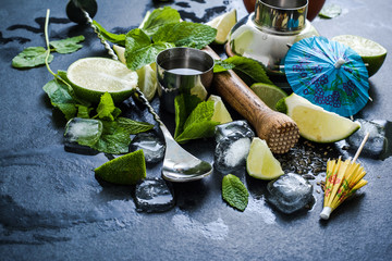 exotic and refreshing tropical cocktail