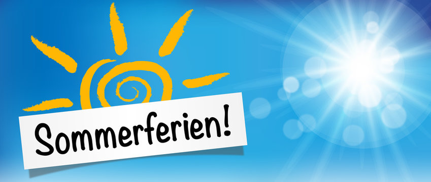 Sommerferien, Urlaub, Strand, Sonne