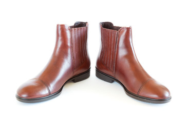 pair women's leather boots