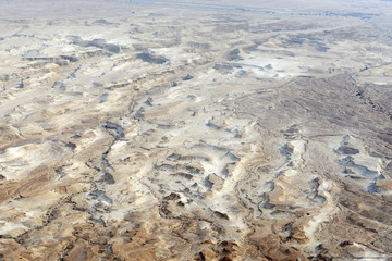 Израиль, Вид с крепости Масада на Мертвое море