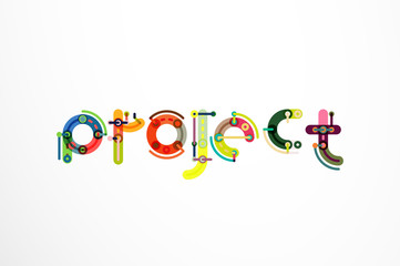 Project word letter banner