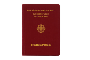 German passport for international travel