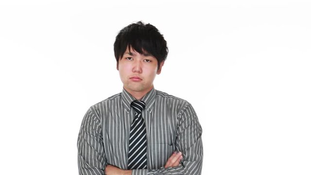 苦悩するビジネスマン