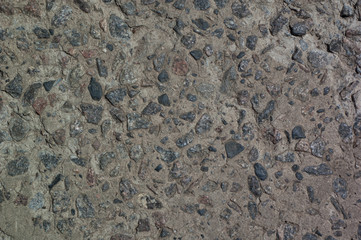 part of the concrete wall