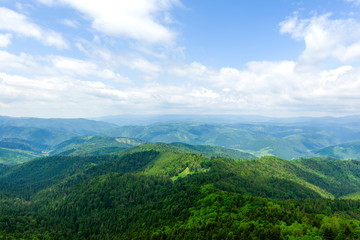 Mountain view in Romania
