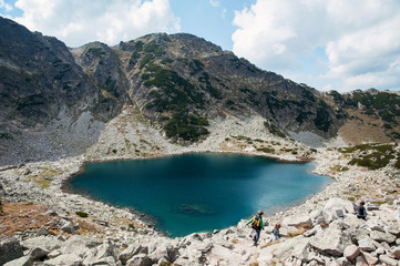 Obraz na płótnie Canvas Rila mountain in Bulgaria