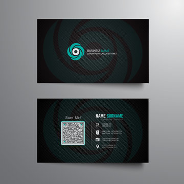 Business card template