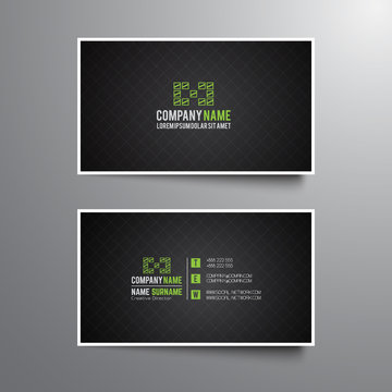 Business card template 
