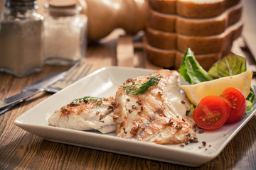 Grilled fish