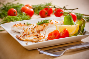 Grilled fish