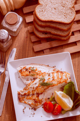 Grilled fish