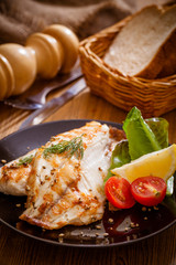 Grilled fish