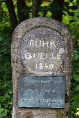 german ruhr river spring