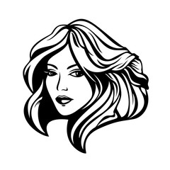 woman with elegant hairdo