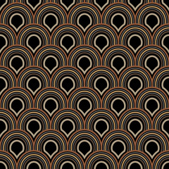 Materiał do szycia Seamless art-deco pattern
