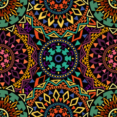 Seamless mandala pattern