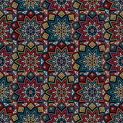 Seamless mandala pattern