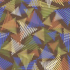 Seamless geometrical pattern