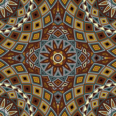 Seamless mandala pattern