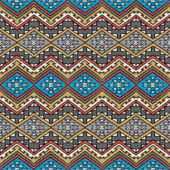 Seamless aztec pattern