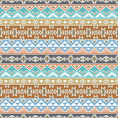 Seamless aztec pattern