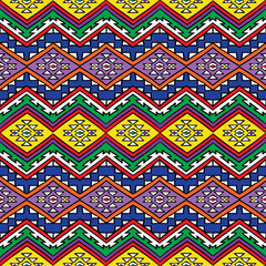 Seamless aztec pattern