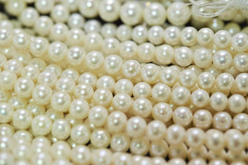 Pearl necklaces 