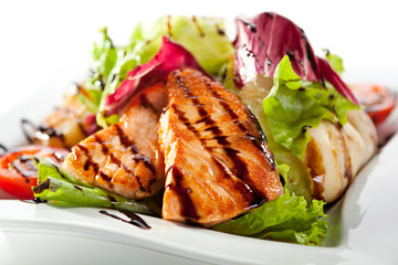 Grilled Seafood Salad