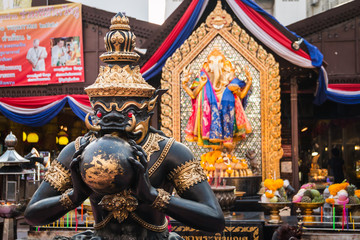 Black Rahu eat moon at Huay Kwang Bangkok