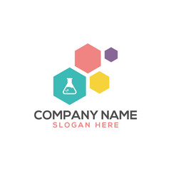 Science and education logo vector