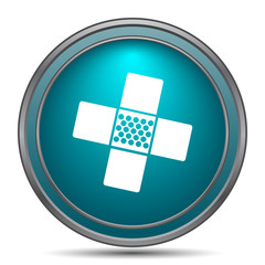 Medical patch icon