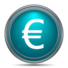 Obraz premium Euro icon