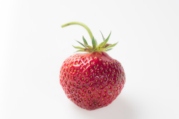 Strawberry isolated on white background cutout