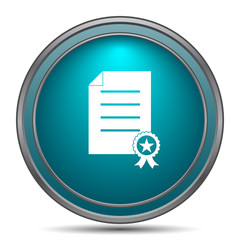 Certificate icon