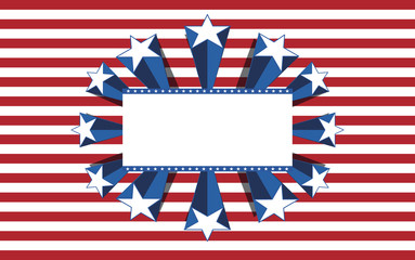 Patriotic background, vector