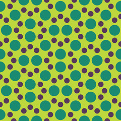 Vector modern seamless colorful geometry dot pattern. color abstract geometric background. pillow and bed sheet multicolor design. creative art deco. hipster fashion print