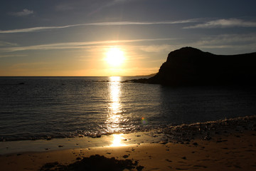 Coucher du soleil a Lanzarote