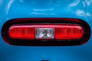 Color picture of modern car tail light