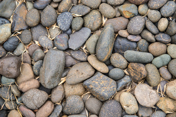 round pebble stones.