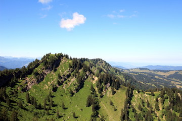 der Berggipfel