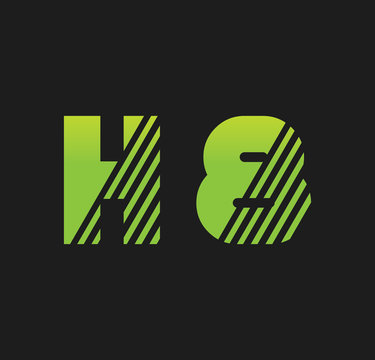 h8 initial green with strip