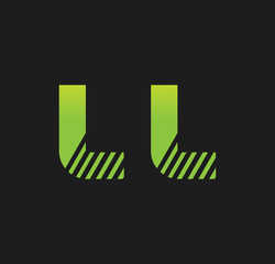 ll initial green with strip