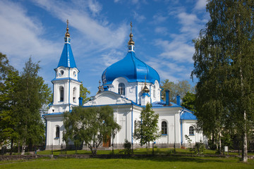 Republic of Karelia. Sortavala. Saint Nikolay's church