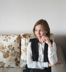 Portrait of an adult girl