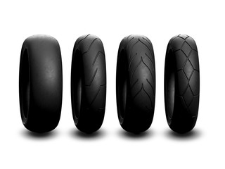 motorcycle tires 3d